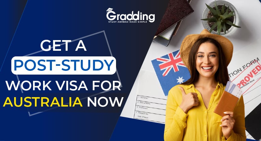Gradding.com can help you get a post study work visa in Australia